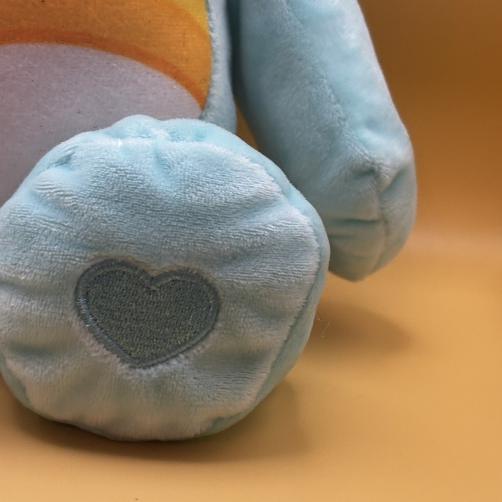 Care Bears Plush Stuffed Toy Wish Bear 14" Teal Soft Huggable Gift For Kids - Picture 6 of 10